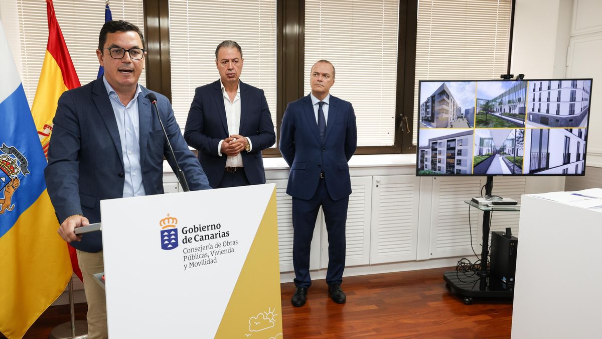 El Gobierno canario urge ahora a la iniciativa privada a hacer Vivienda de Protección Oficial "al mismo ritmo de hace años"