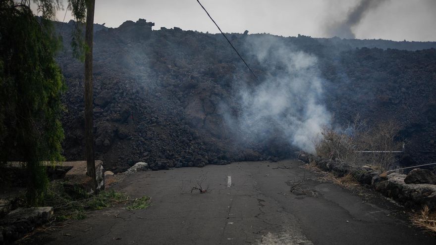 Erupción del volcán en La Palma.