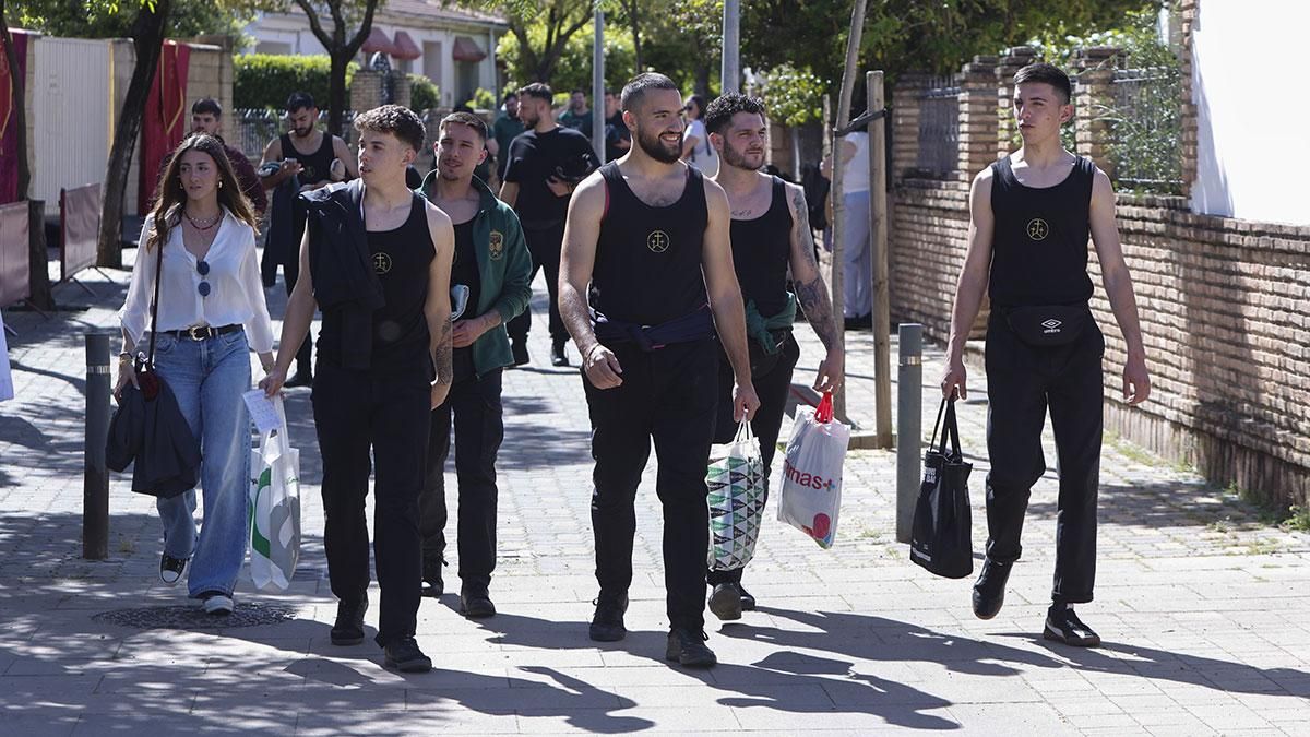 La salida de la Hermandad de la Conversión, en imágenes