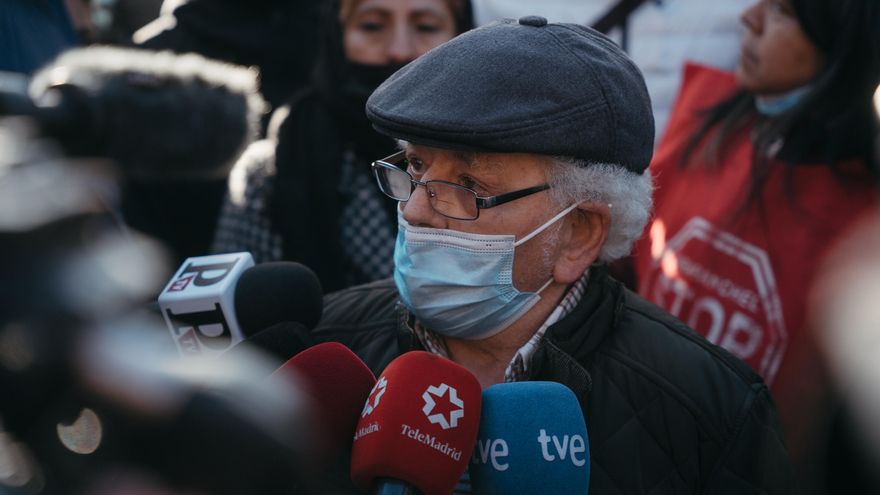 José Manuel, de 78 años, tras ser desahuciado del piso donde residía desde hace 55 años