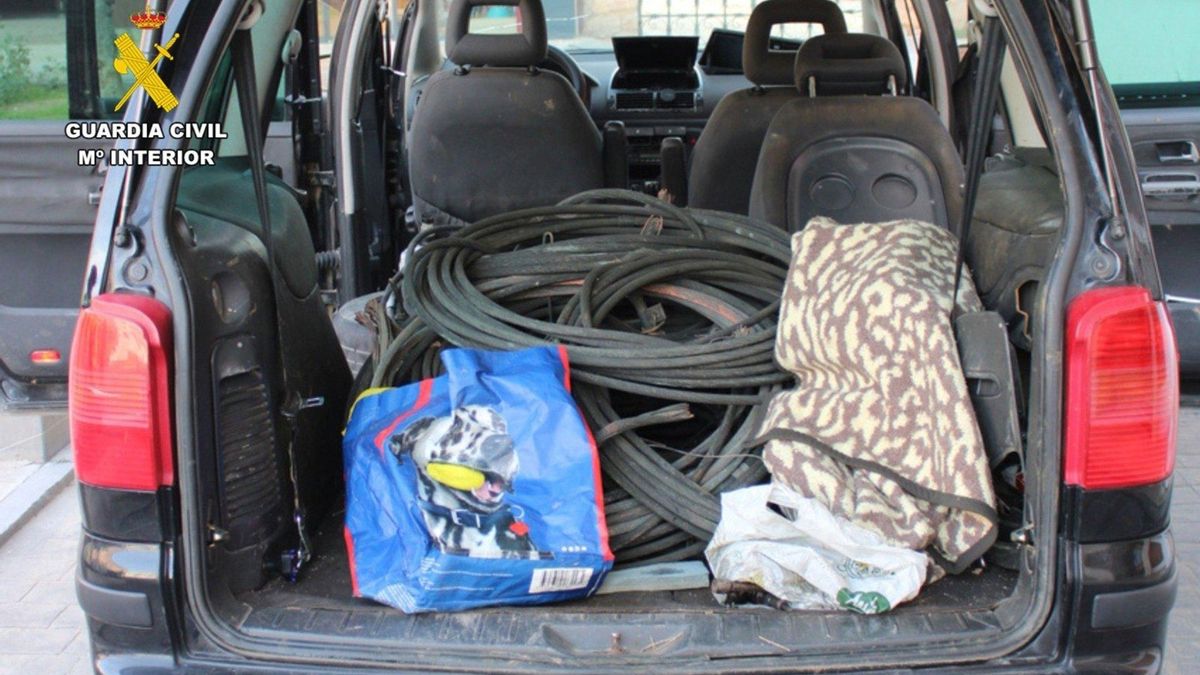 Un total de tres detenidos por robar en la provincia de Zaragoza cable de la línea ferroviaria Madrid-Barcelona