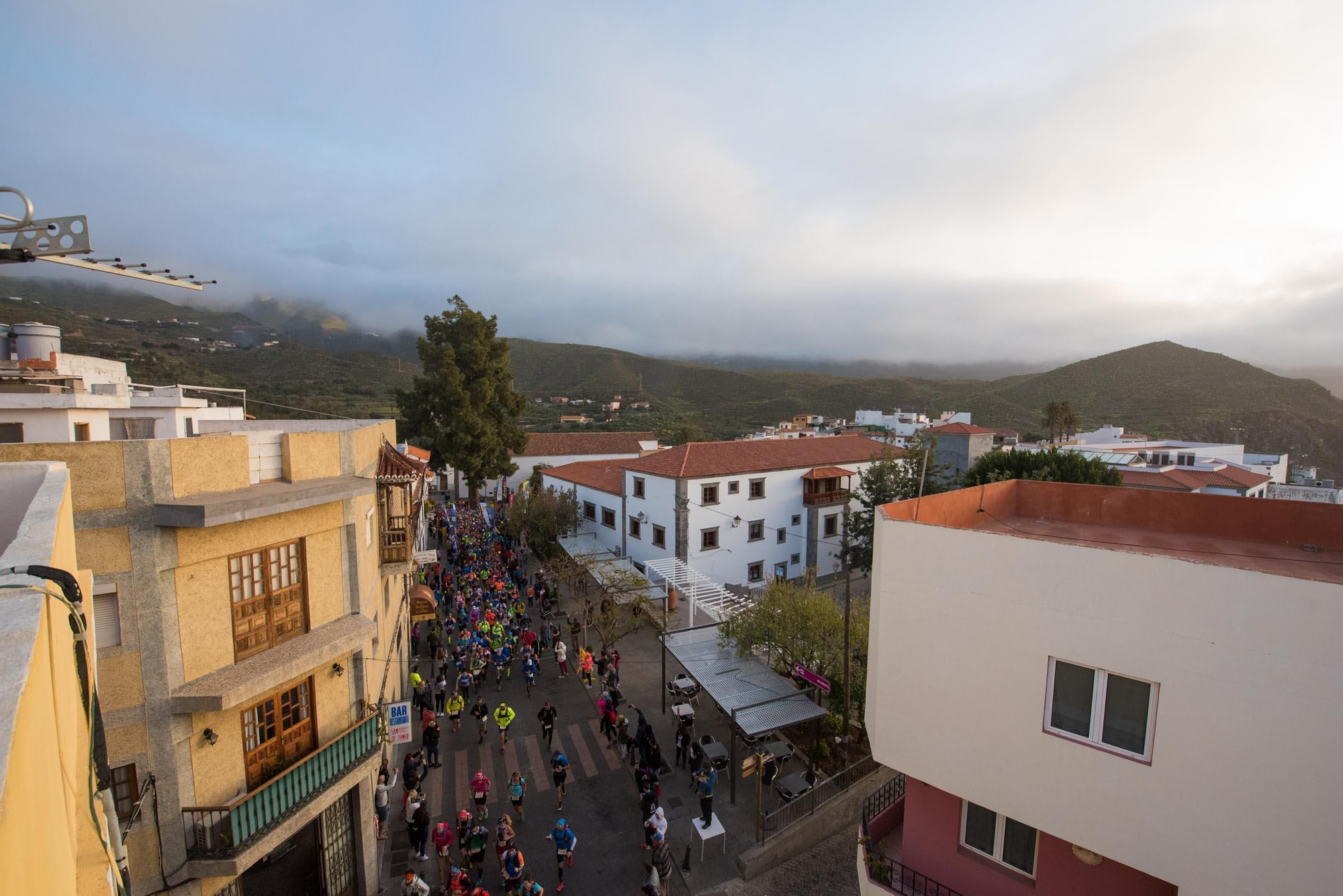 Salida desde Tunte de la Started (30 hm). Imagen. organización.