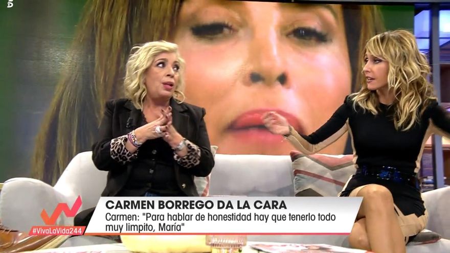 Emma García pregunta a Carmen Borrego
