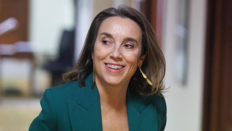 La portavoz del PP en el Congreso, Cuca Gamarra.
