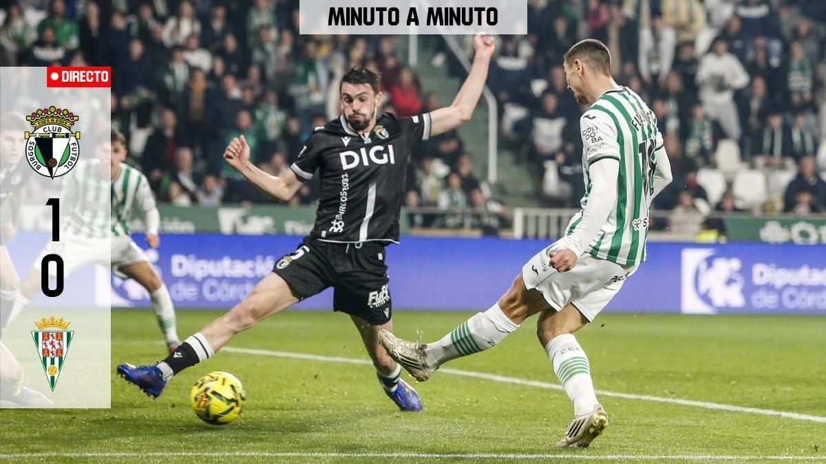 Gol de Atienza para el Burgos CF