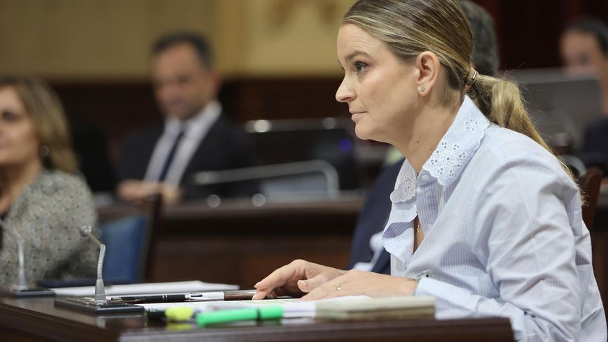 Archivo - La presidenta del Govern balear, Marga Prohens.