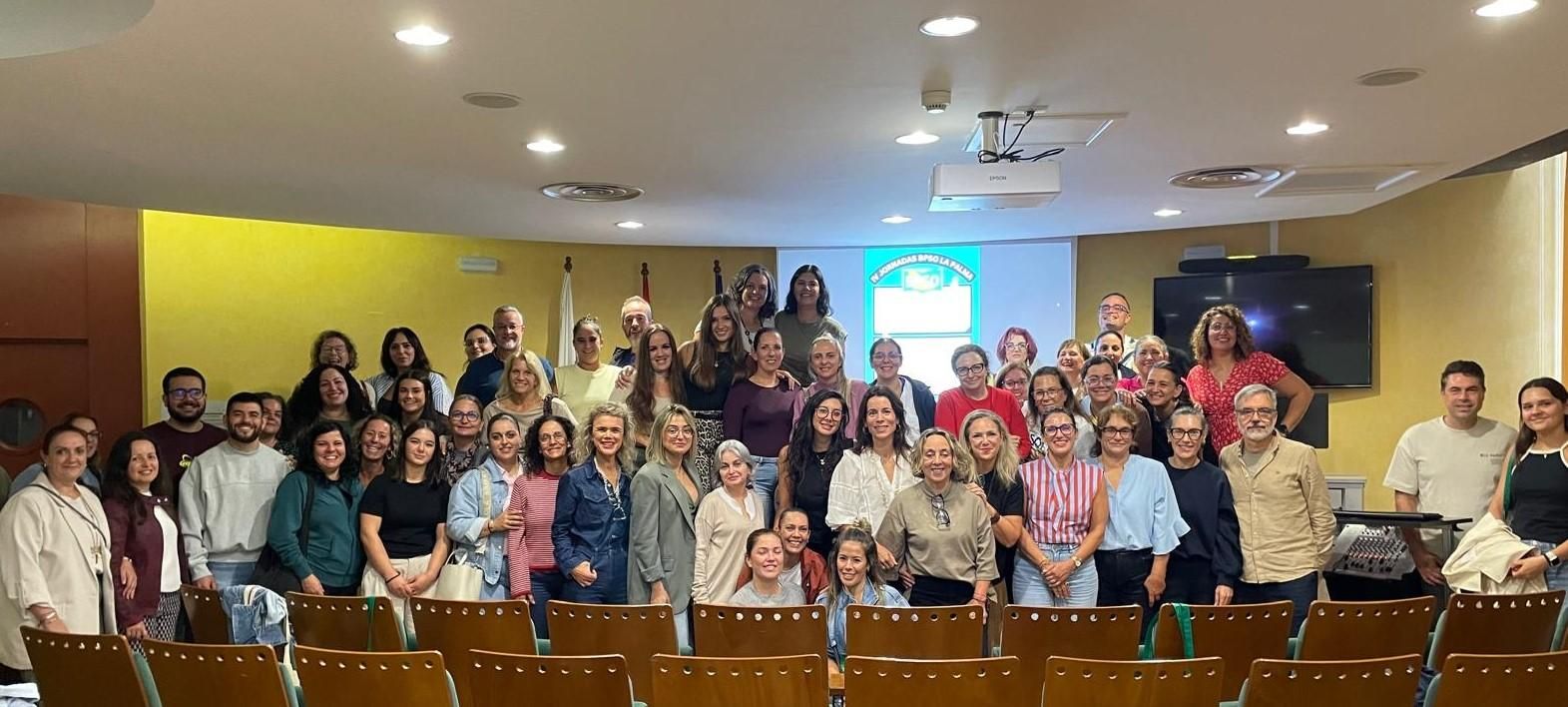 Medio centenar de profesionales participan en La Palma en las ‘IV Jornadas de Centros Comprometidos con la Excelencia en Cuidados’.