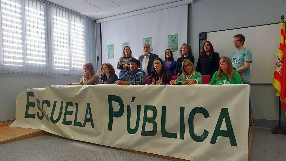 Rueda de prensa en la que se han anunciado las movilizaciones