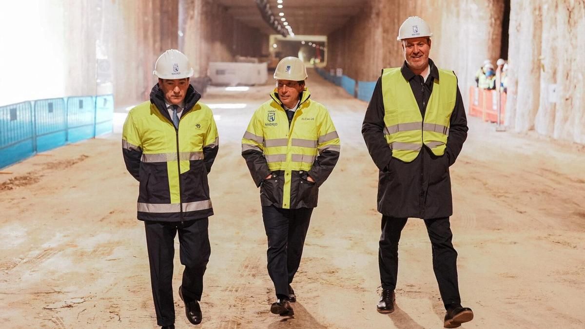 El soterramiento de la A-5 dispara su coste al aprobar Almeida 33 millones más de gasto y alargar cuatro meses las obras