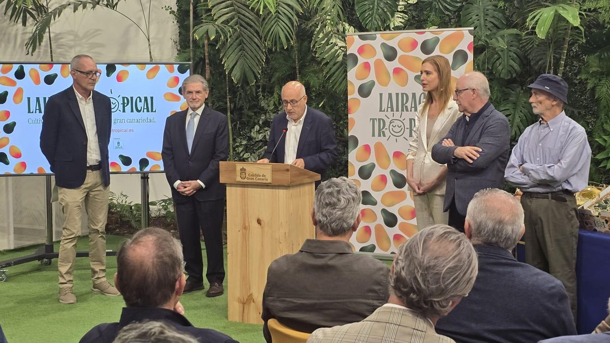 La Cooperativa Agrícola del Norte escenifica el apoyo del Cabildo de Gran Canaria a su proyecto innovador de frutas subtropicales
