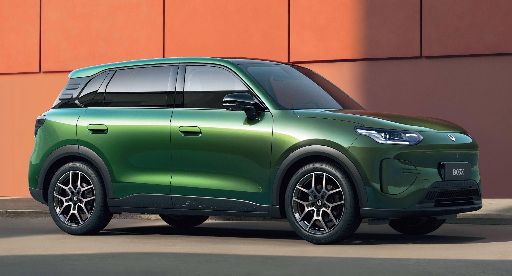 El B03X, 100% eléctrico, lleva la propuesta de Leapmotor al segmento B.