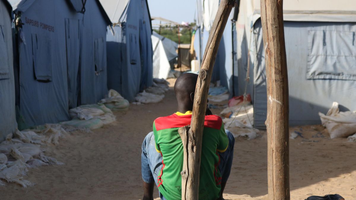 Imagen de archivo de uno de los niños desplazados de la Langue de Barbarie (Senegal).