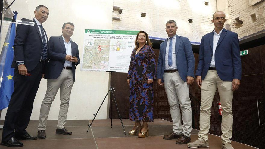 Una conexión de 14 kilómetros y un depósito de 7.500 m3 para bombear agua desde Córdoba a la Sierra