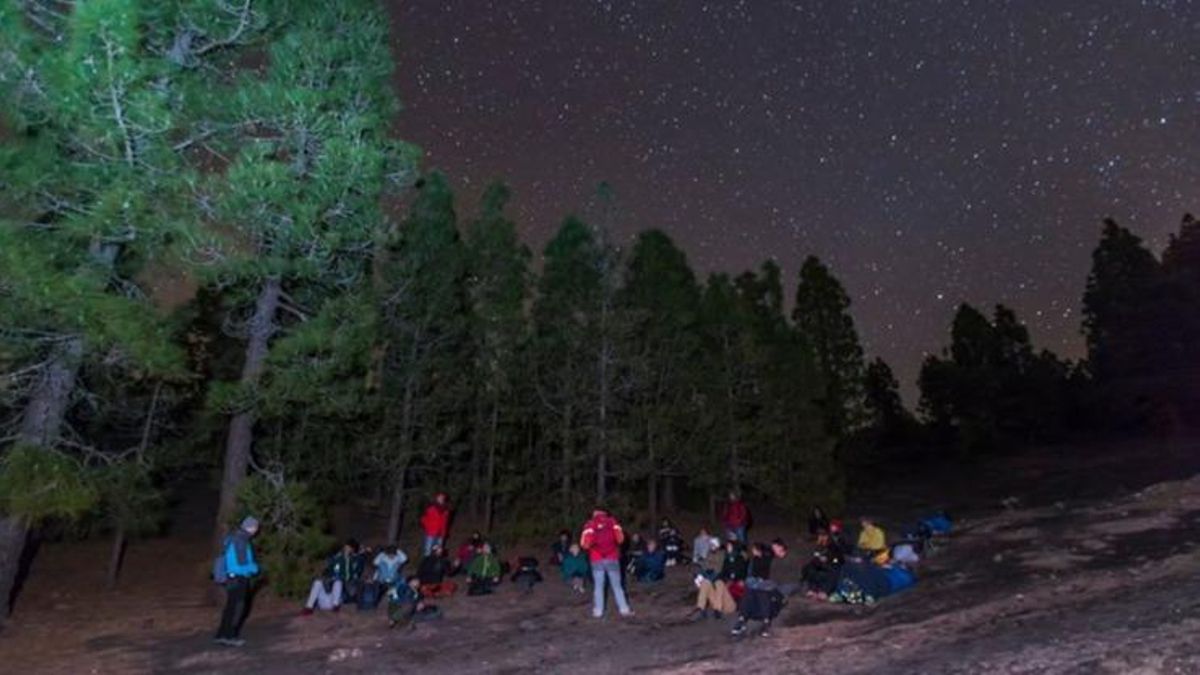 Curso bajo las estrellas en La Palma.