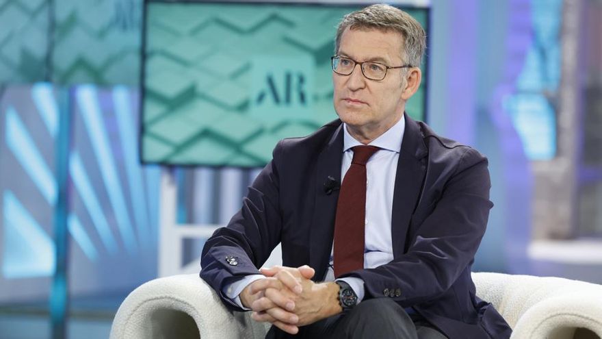 Alberto Núñez Feijóo, en 'El programa de AR'