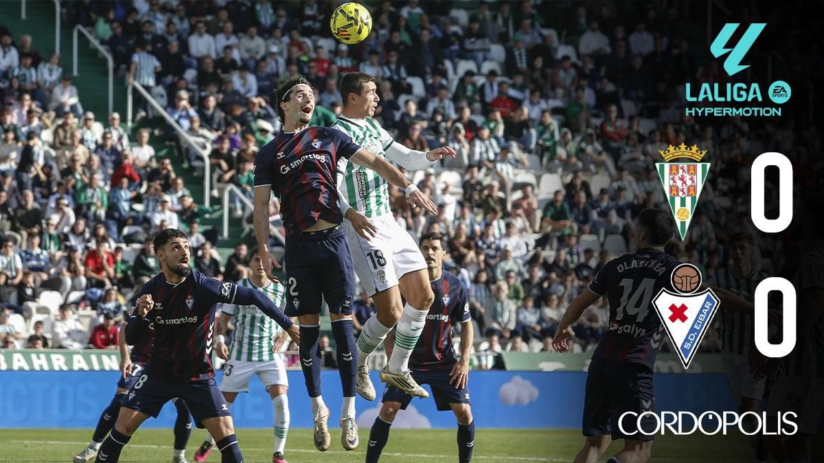 Marcador Córdoba CF-  SD Eibar