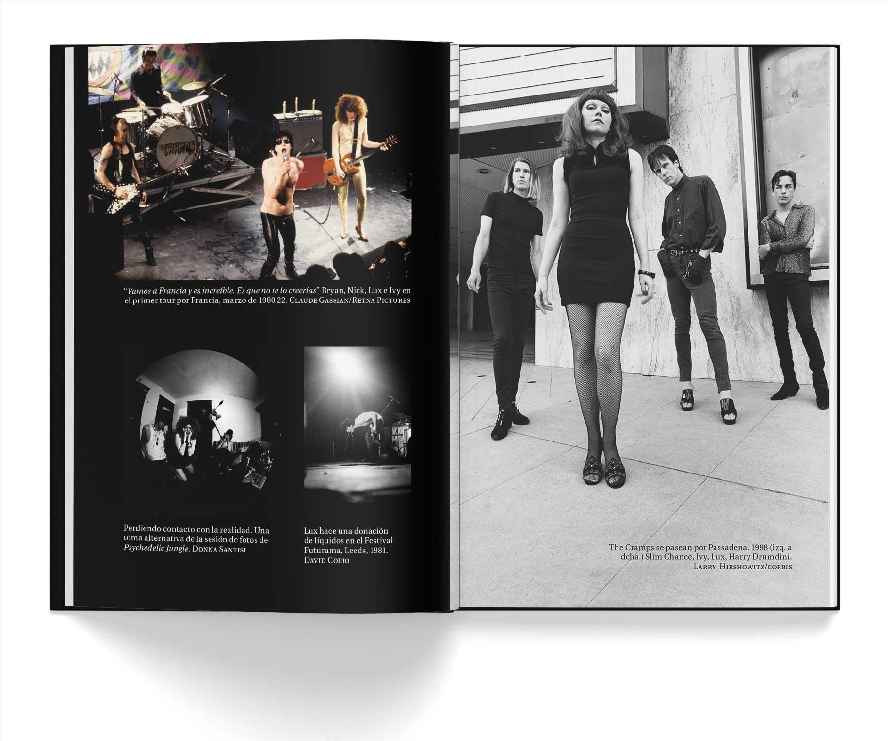 El libro sobre Cramps escrito por Dick Porter