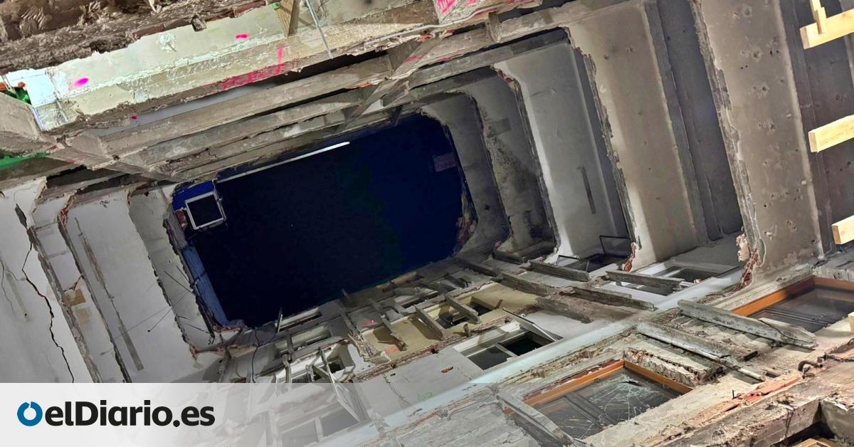 Las hipótesis del derrumbe en Madrid y el espejo de Chamberí hace siete años: un exceso de material de obra bajo sospecha