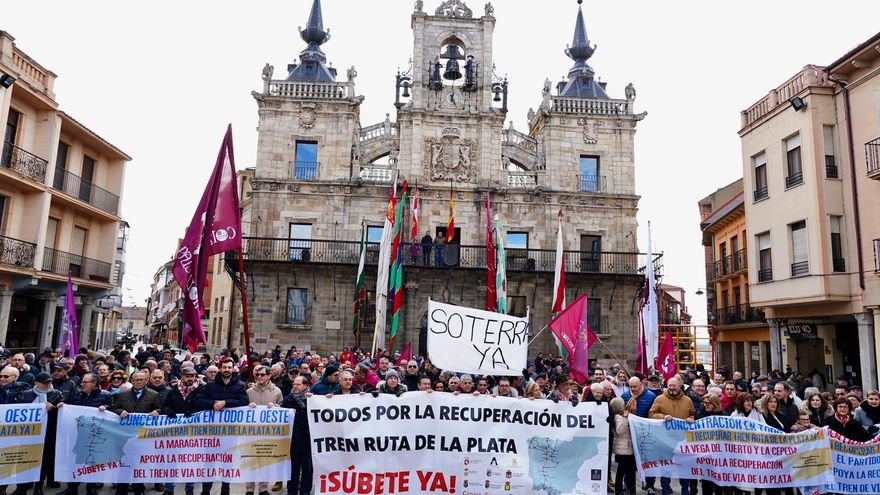 Zamora llama a movilizarse por la reapertura del tren Ruta de la Plata el sábado 25 de mayo