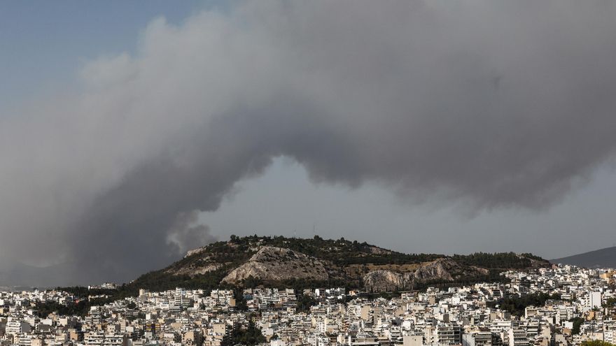 Aire irrespirable y ojos irritados