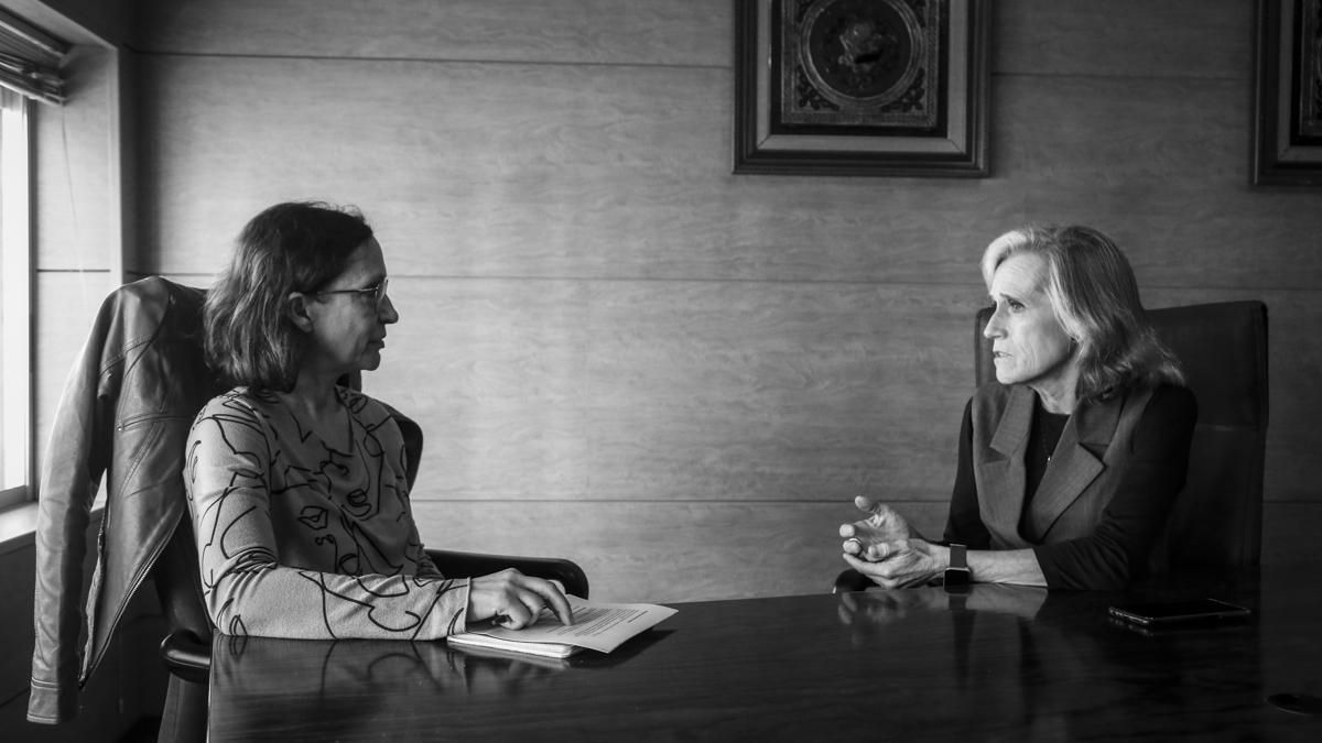 Entrevista N&B a Cristina García, fundadora y presidenta de la Asociación Triángulo Azul