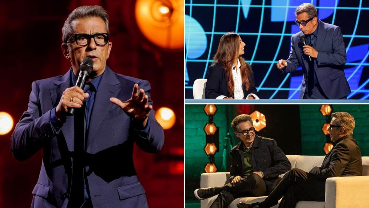 Imágenes de Buenafuente en la primera temporada de 'Futuro Imperfecto'