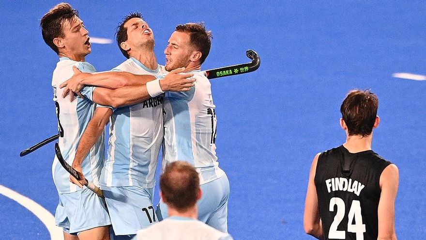 Hóckey: Argentina goleó a Nueva Zelanda y avanzó a cuartos de final en Tokio 2020
