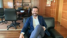 El consejero de Desarrollo Sostenible en su despacho