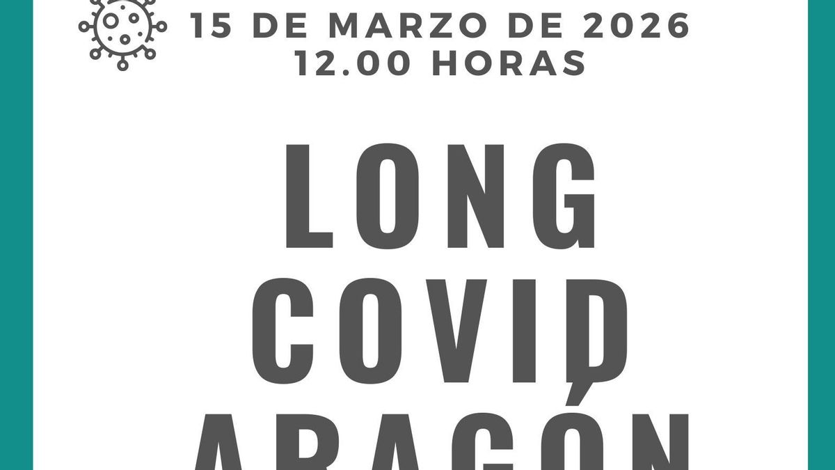 Convocan una concentración el 15 de marzo en Zaragoza por la visibilidad del covid persistente