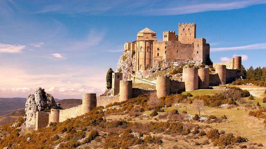 El castillo de Loarre tiene sus orígenes en el siglo XI.