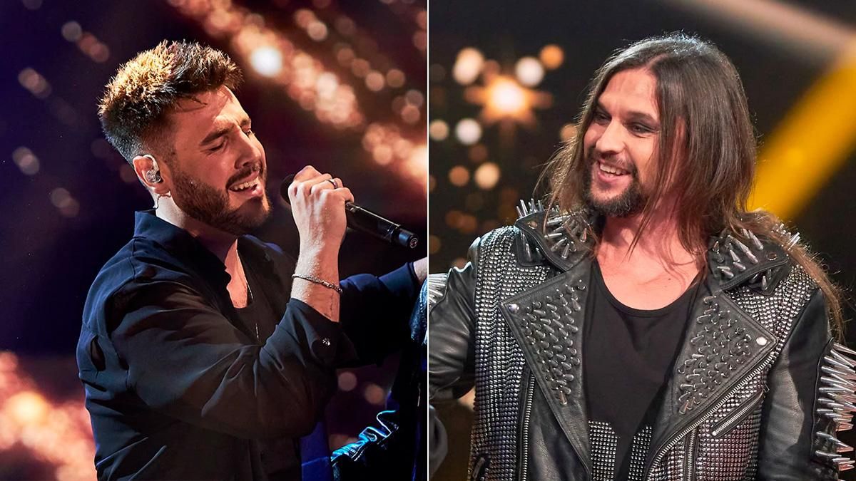 Antonio José y Rafa Blas, en 'La Voz'
