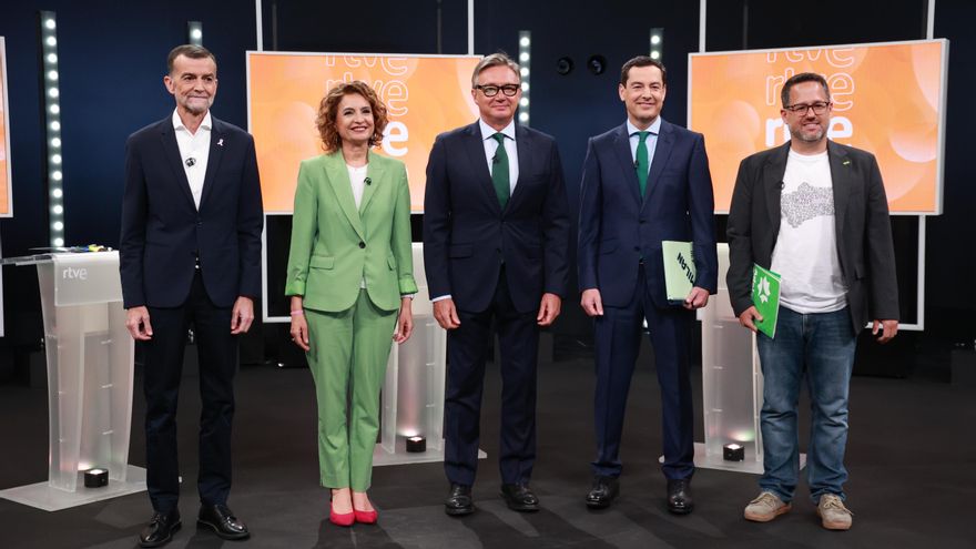 El 'CIS andaluz' deja a Moreno al borde de la mayoría absoluta en plena campaña pese al avance tímido de las izquierdas