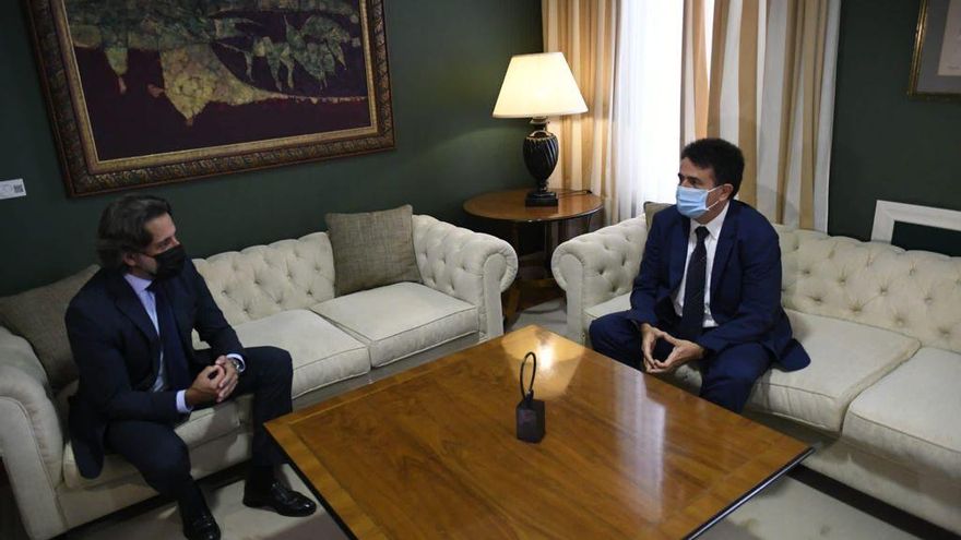 Gustavo Matos y Juan Luis Lorenzo Bragado