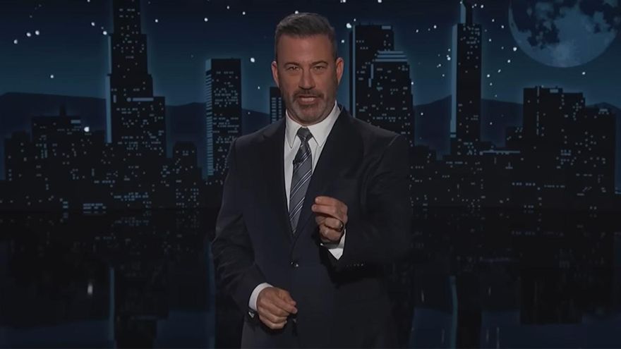 Jimmy Kimmel se ríe por superar en popularidad a Trump y le aconseja: "Publique los archivos de Epstein"