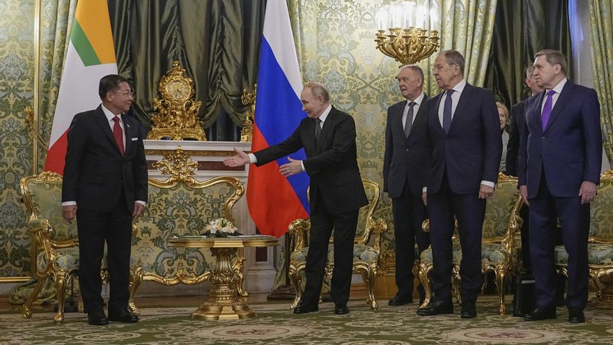 El líder de la junta birmana viajará a China para cumbre de seguridad con Rusia y aliados