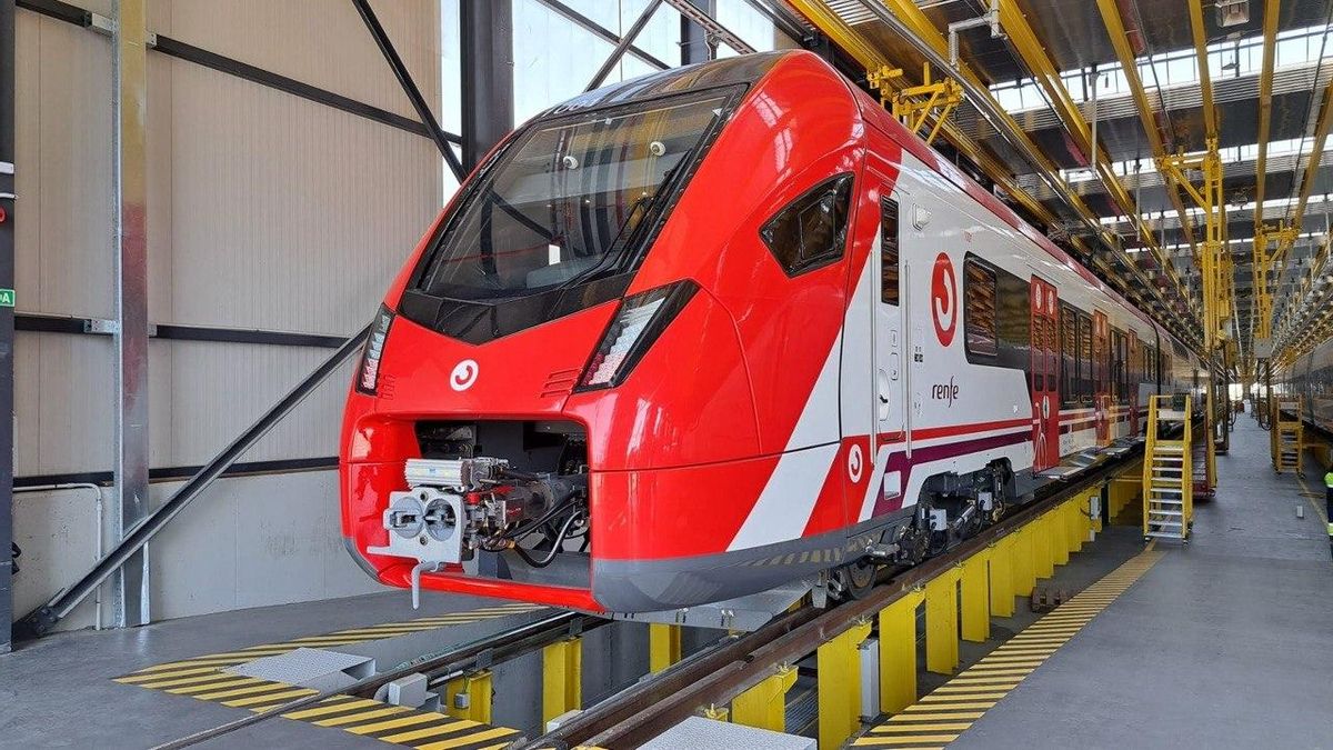 Talleres de Renfe en Fuencarral (Madrid).
