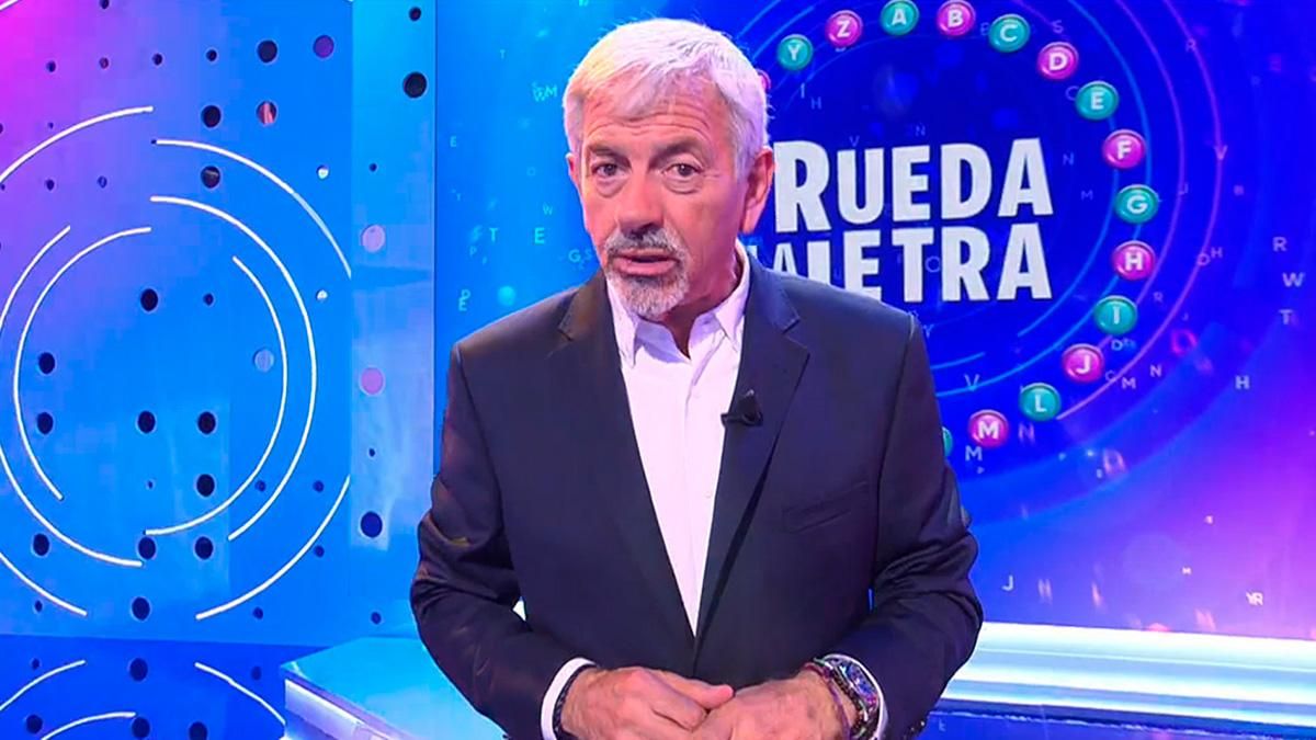 Carlos Sobera, presentador de 'Rueda la letra'