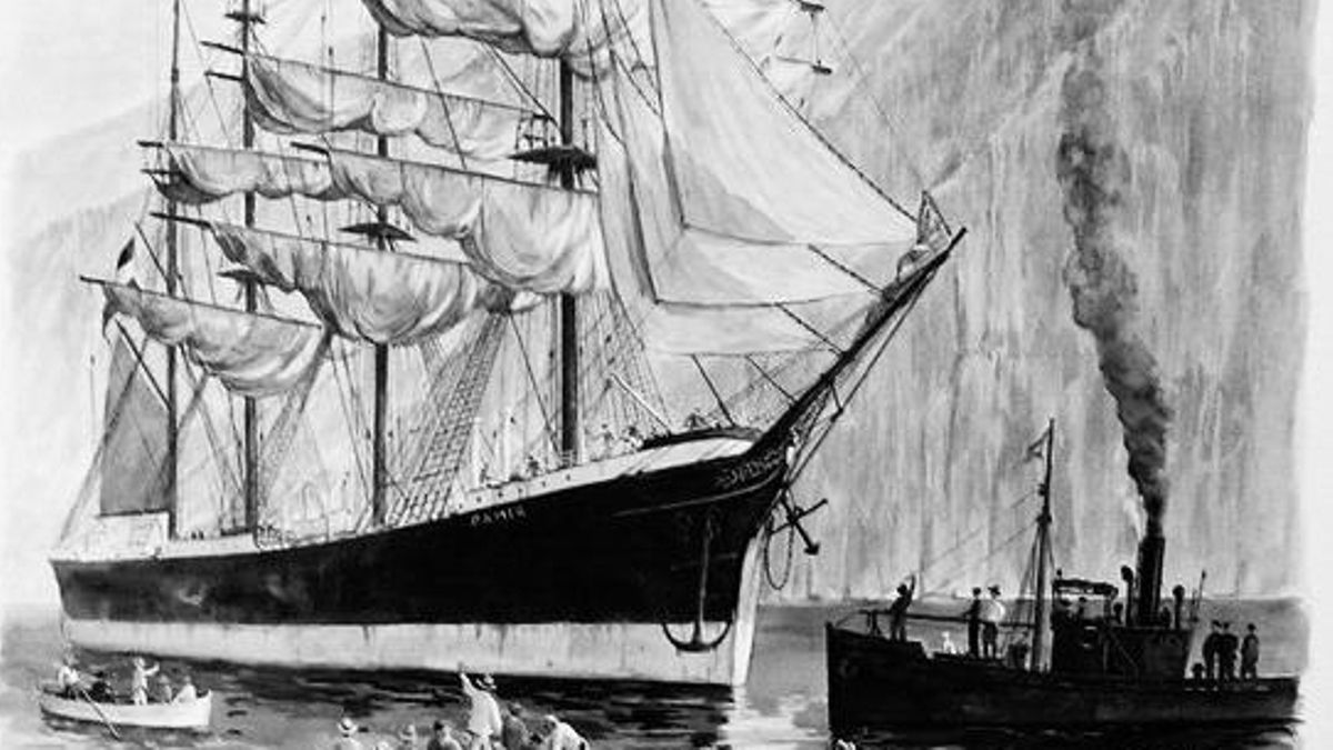 Santa Cruz de La Palma y el velero `Pamir´: de la historia al recuerdo (II)