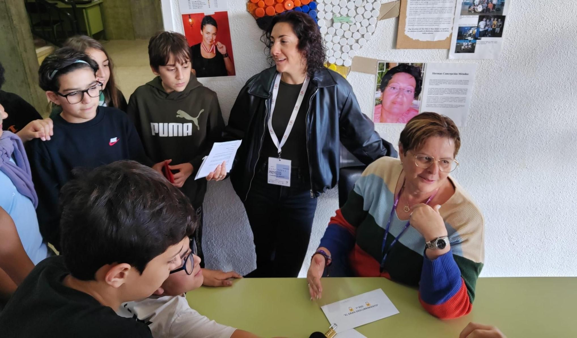 El IES Villa de Mazo culmina la primera fase del proyecto ‘El misterio del instituto’-Espace Room Literario.