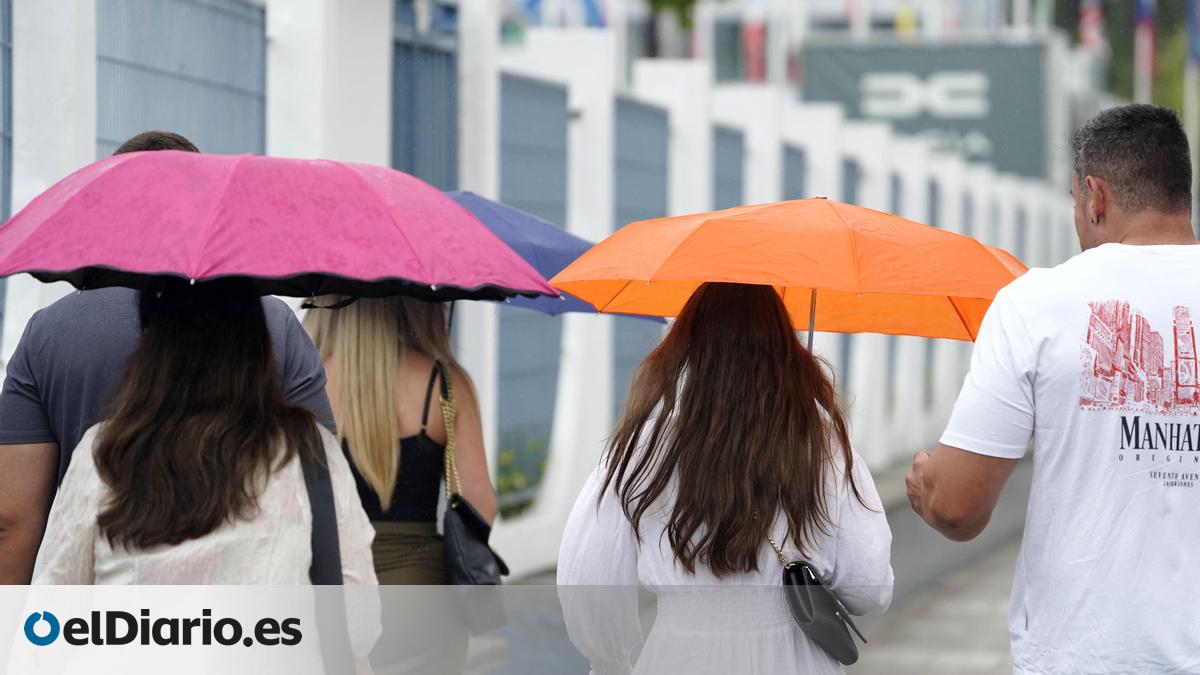 La AEMET avisa de un fin de semana con tormentas muy fuertes y posible granizo en amplias zonas del norte y este