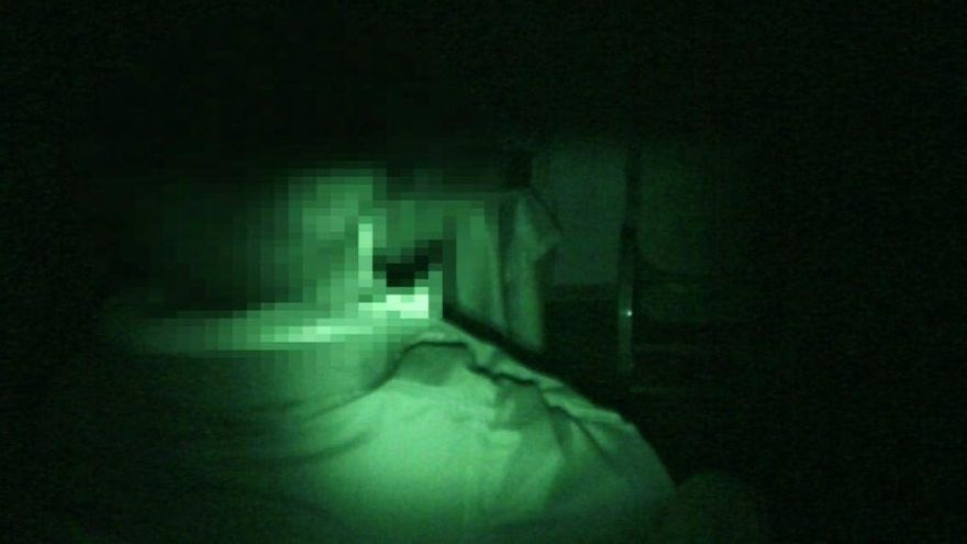 El dueño de la casa, durante su experiencia de aislamiento