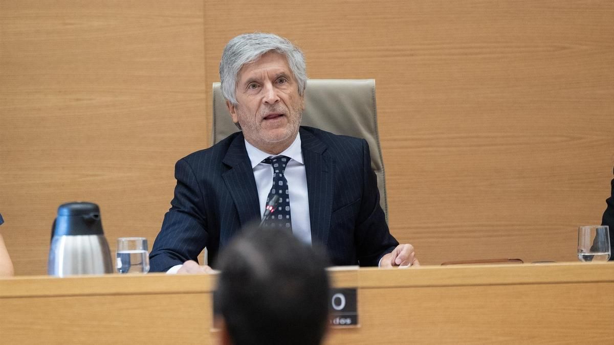 El ministro de Interior, Fernando Grande-Marlasaka.