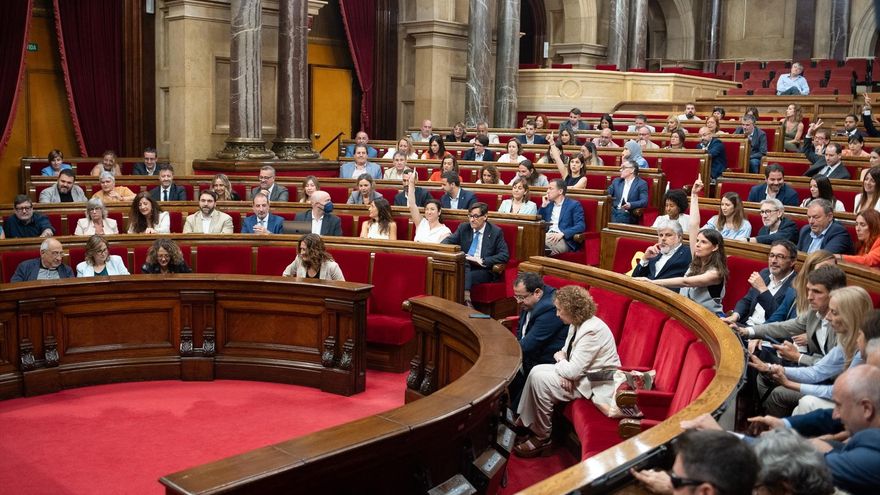 Votación este jueves en el pleno del Parlament