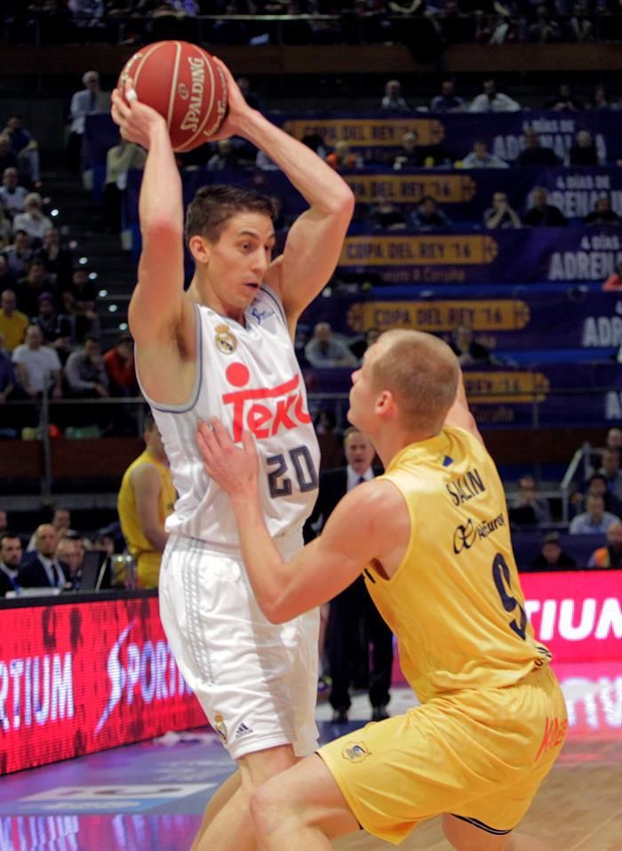 Partido de la final de la Copa del Rey 2016 entre el Herbalife Gran Canaria y el Real Madrid. Efe.