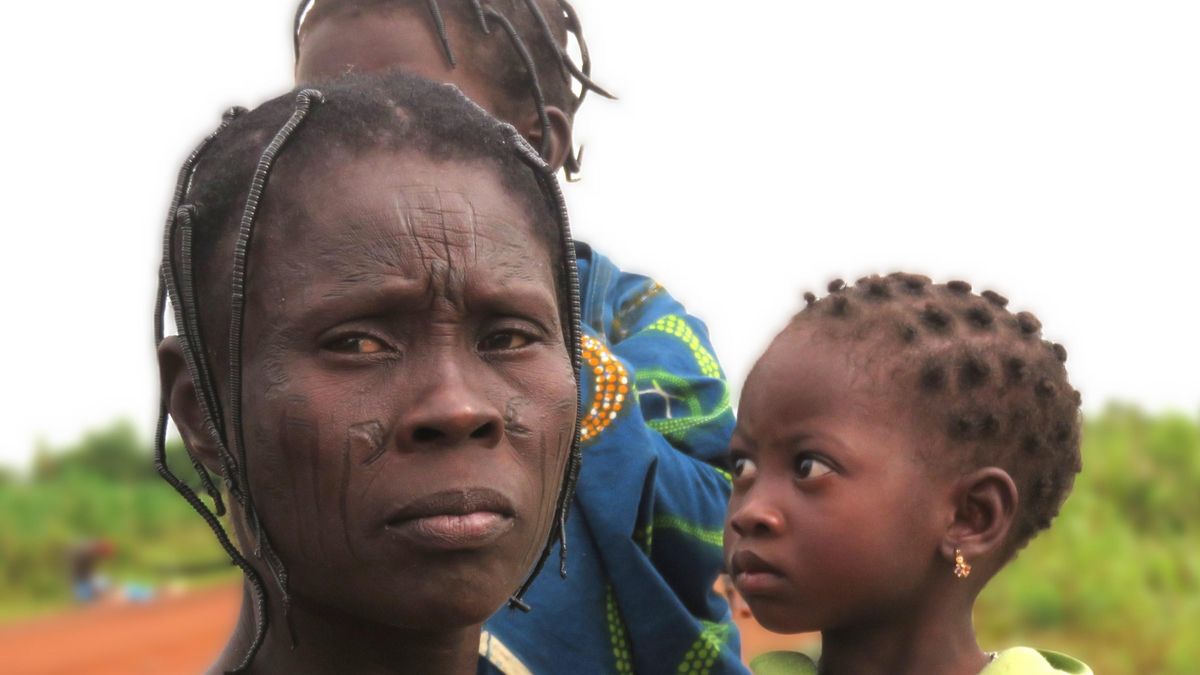 Mujer Holi en Issaba.