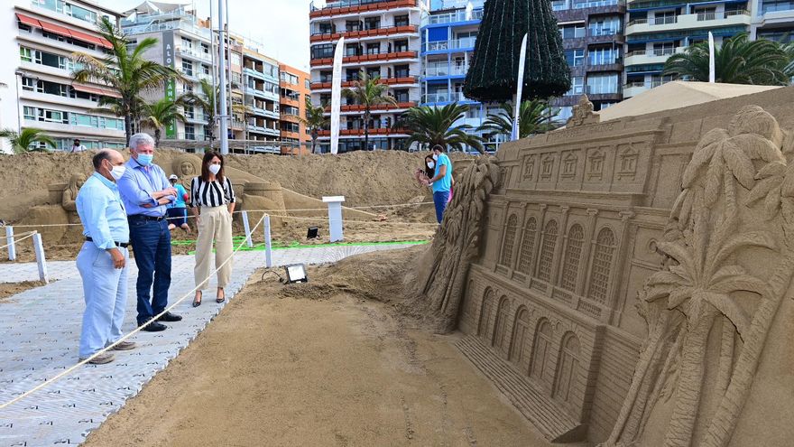 Belén de arena de Las Canteras, Gran Canaria