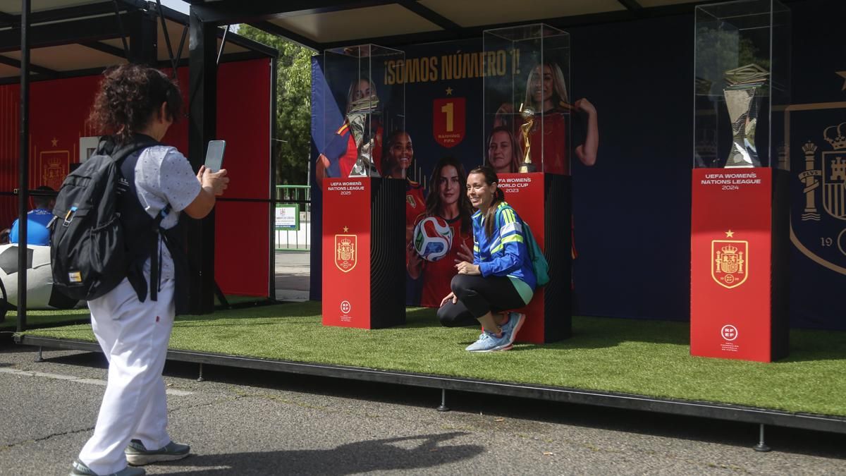 Fanzone de la Selección Española de Fútbol Femenina