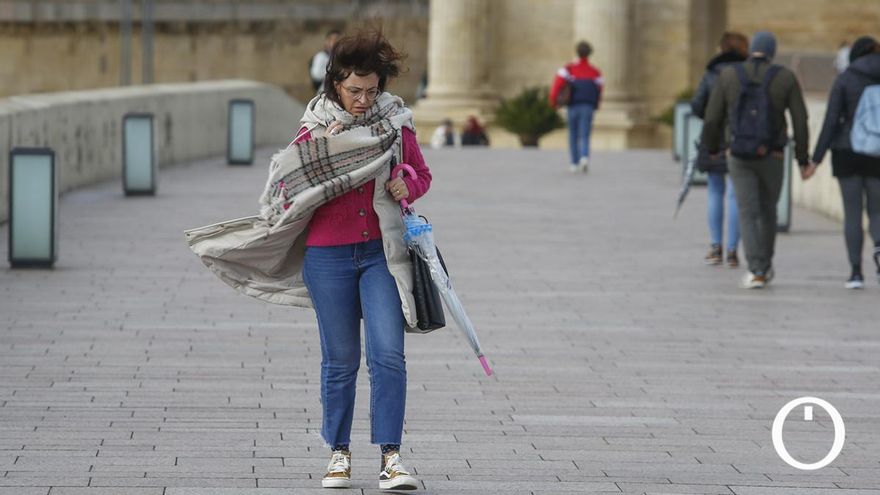 Ampliado el aviso amarillo por viento y lluvia en Córdoba hasta el miércoles