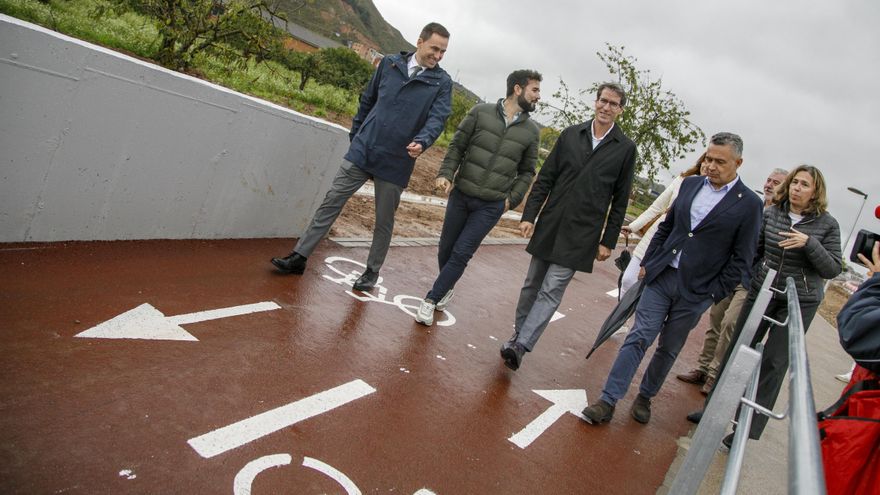 Inaugurado el nuevo carril ciclopeatonal que une Logroño y Villamediana de Iregua