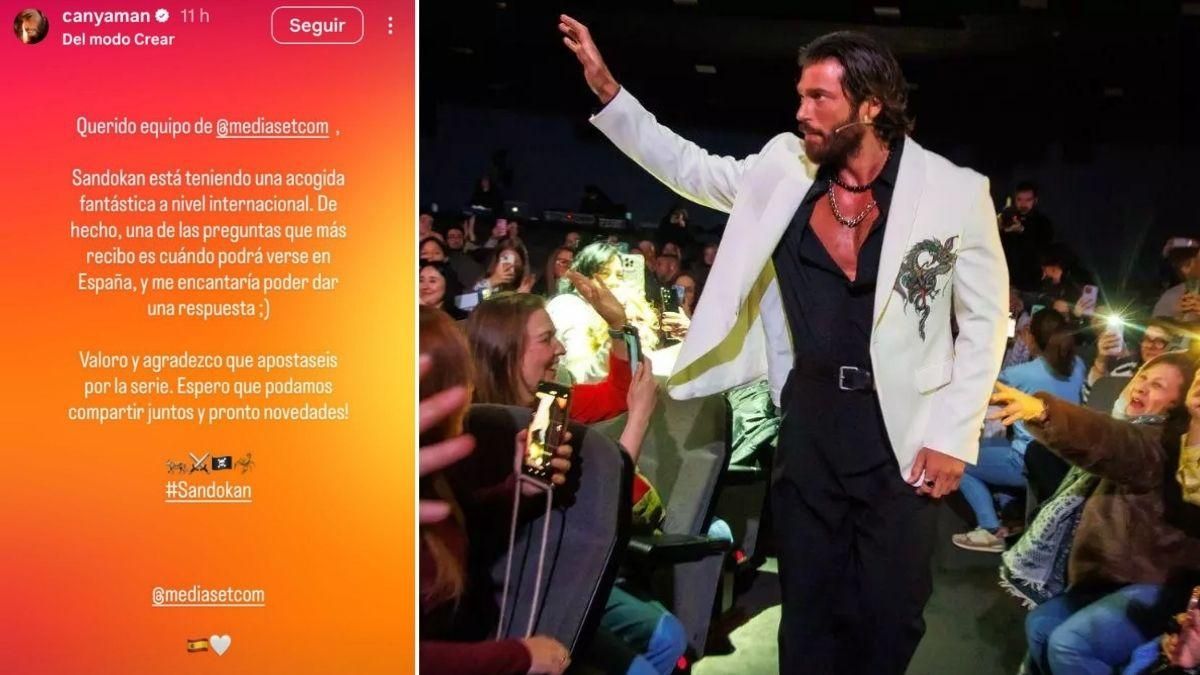 El mensaje de Can Yaman a Mediaset